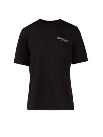 Burberry T-shirt Zwart