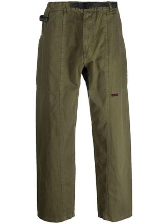Gramicci Gadget straight-leg cotton trousers - men - Cotton - S - Green