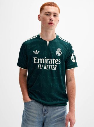 adidas Mens Real Madrid soccer jersey Muscle fit