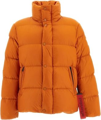 Afterlabel Piumino corto Chamonix - - Jackets - Uomo - Arancione - M