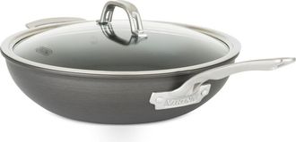 Viking Hard Anodized Nonstick 12-Inch Chef Pan with Lid in Dark Grey at Nordstrom Rack
