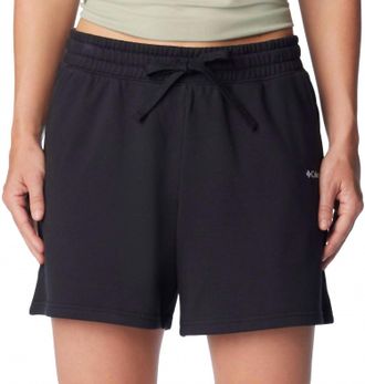 Columbia Trek French Terry Short In Black