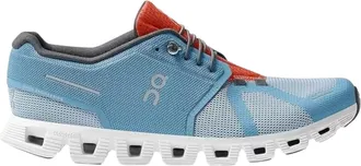 On On Cloud 5 Push Running Shoe in Niagara/Chambray Mesh Men