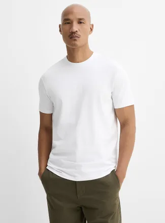 Le 31 Mens Stretch SUPIMA cotton T-shirt Standard fit