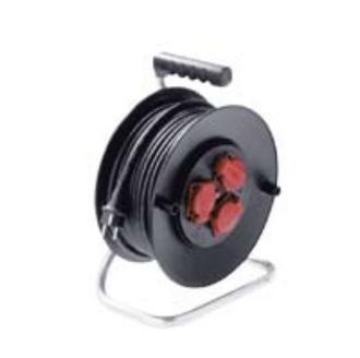 Bachmann Enrollador Exterior Bachmann Negro Cable 40 Metros
