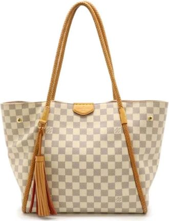 Louis Vuitton Pre-owned Tote Bags, female, Beige, Size: ONE SIZE Pre-owned Canvas louis-vuitton-bags
