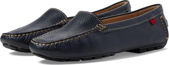 Marc Joseph New York Manhasset Loafer Womens Navy Leather Shoes ZOGG1006