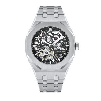 Heritor Augustine Automatic Black Dial Mens Watch HERHS5002