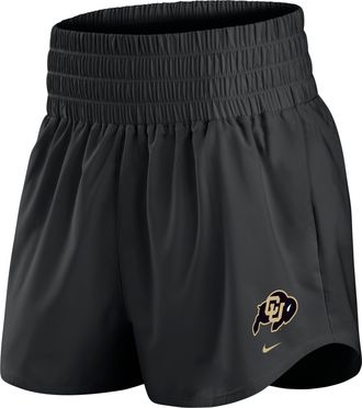 Nike Colorado Primary Logo One Nike Womens Dri-FIT College Shorts in Black | IM0038-010