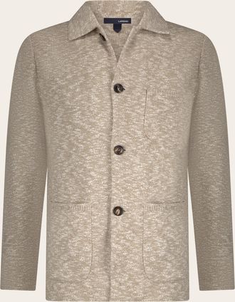 Lardini Safari overshirt van wol