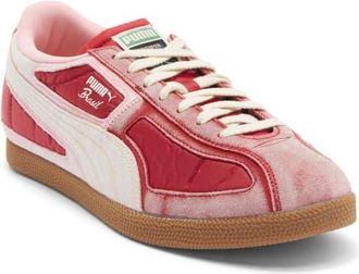 Puma x KidSuper Brasil Sneaker in Dark Crimson/Alpine Snow at Nordstrom, Size 10.5