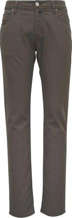 Jacob Cohen Pantaloni Bard con cinque tasche - Grigio