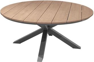 Hesperide Hesperide - Mesa De Jard&iacute;n Redonda Oriengo Acacia Y Grafito - 8 Asientos - Hesp&eacute;ride