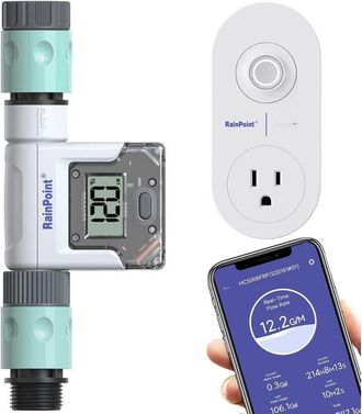 OEM Medidor De Agua Inteligente Wi-fi Para Riego De Jardines Y Llenado De Piscinas: 4 Modos, Medici&oacute;n De Caudal (gpm), Sin Conexi&oacute;n Roscada