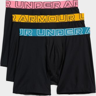 Under Armour Mens 6 performance boxer briefs Boxerjock 3-pack