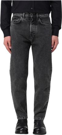 Amish Moderne Zwarte Jeans - Heren - Slim Fit Jeans - Zwart - W31 - Katoen - Jeans