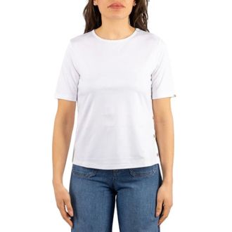 Herno T-Shirts, female, White, Size: S T-Shirt