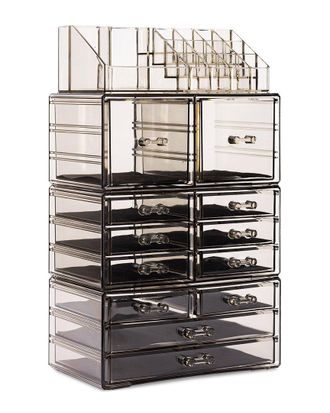 Sorbus Makeup & Jewelry Storage Case Display Set