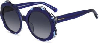 Kate Spade New York KS Vivi 2/G/S Asian Fit PJP/9O Womens Sunglasses Blue Size 54