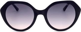 Guess Smoke Gradient Geometric Ladies Sunglasses GF6201 01B 55