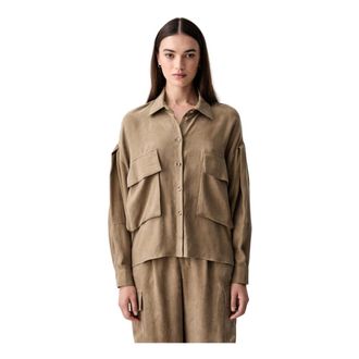 Vicolo Donna, Camicette, Marrone, M, new