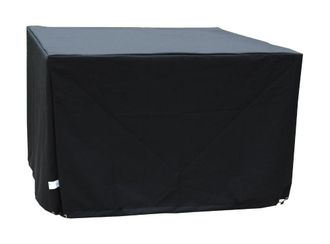 DCB Garden Funda protectora para mesa de jard&iacute;n 4 plazas de poli&eacute;ster