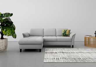 Sit&more Ecksofa »Maggiore L-Form« wahlweise mit Kopfteilverstellung, Bettfunktion und Bettkasten
