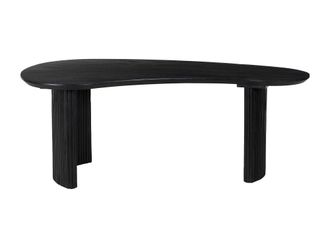 VENTE-UNIQUE.COM Mesa de centro madera negro