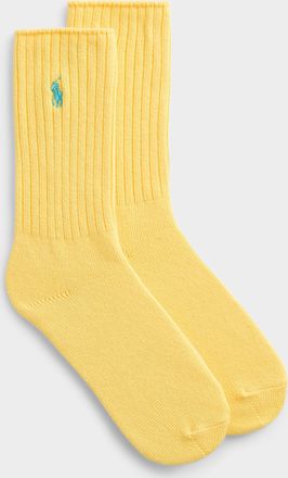 Polo Ralph Lauren Womens Ribbed cotton socks
