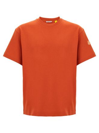Moncler Orange Crewneck T-shirt