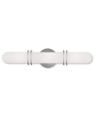 Livex Lighting Livex Pelham 3-Light Brushed Nickel Bath-Light