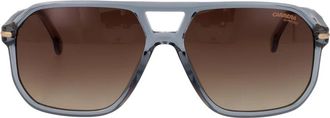 Carrera 302/S Zonnebril - Heren - Zonnebrillen - Grijs - 59 MM - Nylon - Accessoires