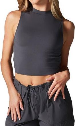 Tavi Mock Neck Tank in Glacial at Nordstrom, Size X-Large