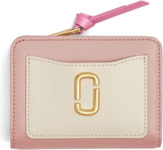 Marc Jacobs The Mini Utility Snapshot compact wallet - unisex - Polyurethane/Leather - One Size - Pink