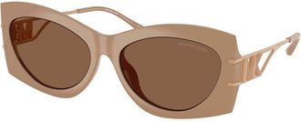 Michael Kors MK2235U NAVARRA 355573 Womens Sunglasses Brown Size 57