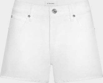 Frame Denim The Long Hang Denim Shorts