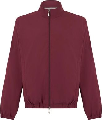 Fedeli Lightweight Bomber Jacket - Heren - Zomerjassen - Rood - L - Polyester - Jassen