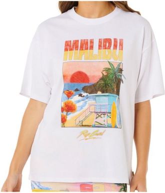 Rip Curl Hayley O Heritage Tee T-Shirt f&uuml;r Damen | wei&szlig;