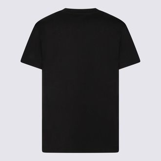 Moschino Mens T-Shirts And Polos Black _100 % Co