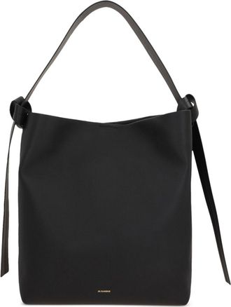 Jil Sander Medium Know schoudertas - Zwart