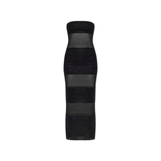 Os&eacute;ree Lurex Thread Dress - Dresses - Mujer - Negro - S