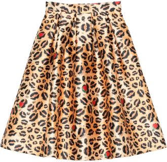 Alessandro Enriquez Alessandro Enriquez Womens Printed Midi Skirt