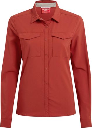 Craghoppers Dames/Dames NosiLife Pro III shirt met lange mouwen (Cinnaber)