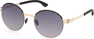 Ic! Berlin IC0215 Pina 05B Mens Sunglasses Gold Size 53