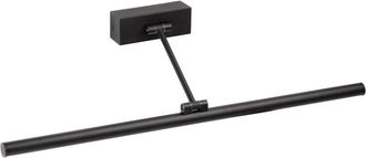 Faro Barcelona MAGRITTE-3 led Lámpara iluminacuadros negro Faro 61088