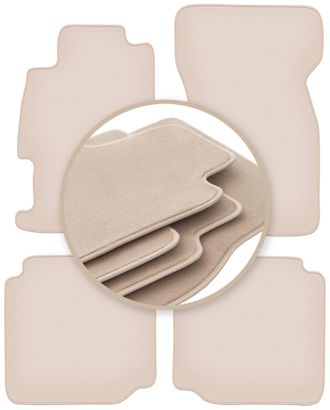 OEM Alfombrillas Beige Premium Para: Rover 600/ 618 / 620 / 623 Sed&aacute;n 1993-1999