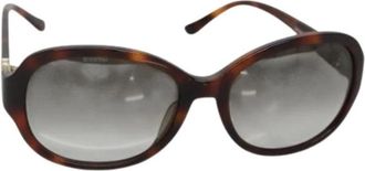 Ferragamo Pre-owned Plastic Zonnebril - Dames - Vintage Accessoires - Bruin - ONE Size - Vintage