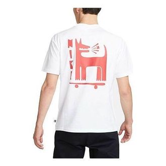 Nike SB Back Print T-shirt White DQ1857-100