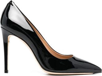 Ferragamo Schoenen, Dames, Zwart, 35 1/2 EU, Leer, 105Mm Ilary Pumps