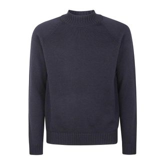 Slowear Slowear, Truien & Vesten, Heren, Zwart, L, Trui met boothals en raglanmouwen